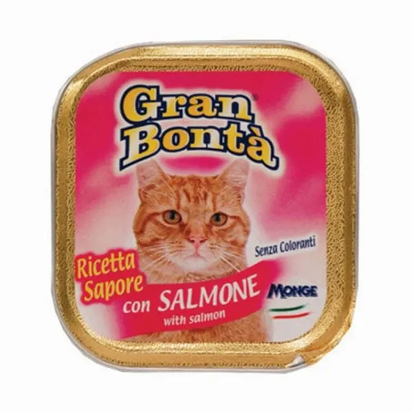 Gran Bonta Cat Pate Somon 100 g