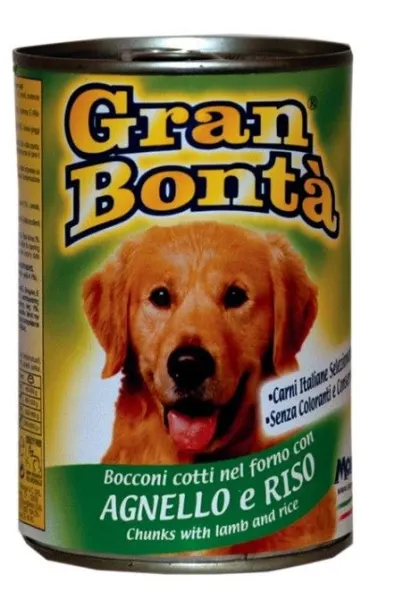 Gran Bonta Dog Cons Miel/Orez 1230 g