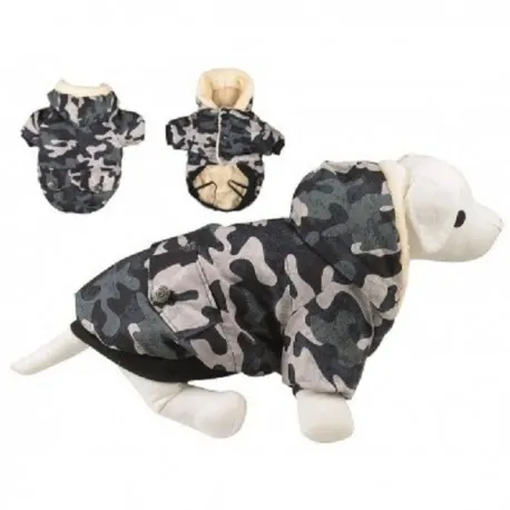 Haina Caine Jacheta Imblanita & Capison Camuflaj Nr 35