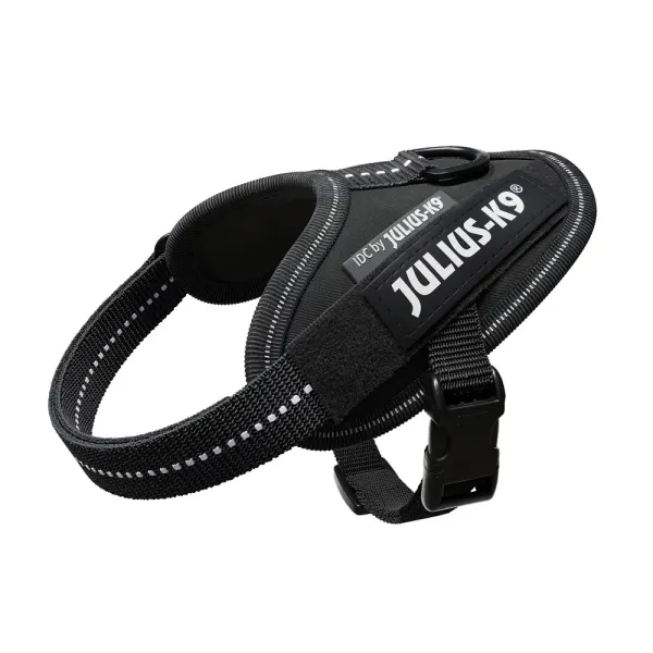 Ham JK9 IDC Power, negru, reflectorizant, circumferința piept 29-36 cm