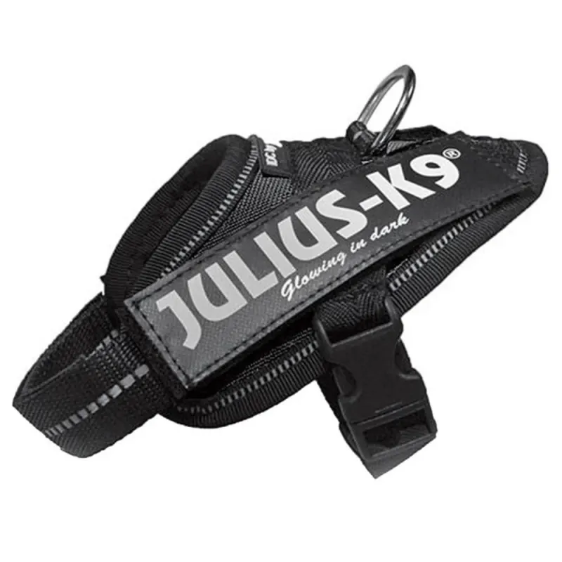 Ham K9 Power Baby, negru, ergonomic, impermeabil, 33-45 cm