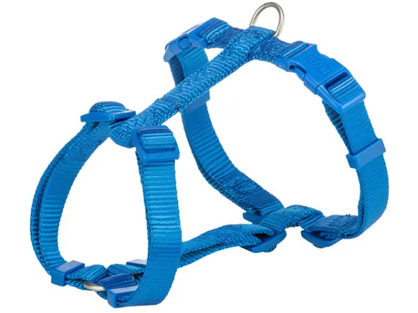 Ham pentru caini Premium Albastru M-L 52-75 cm   20 mm