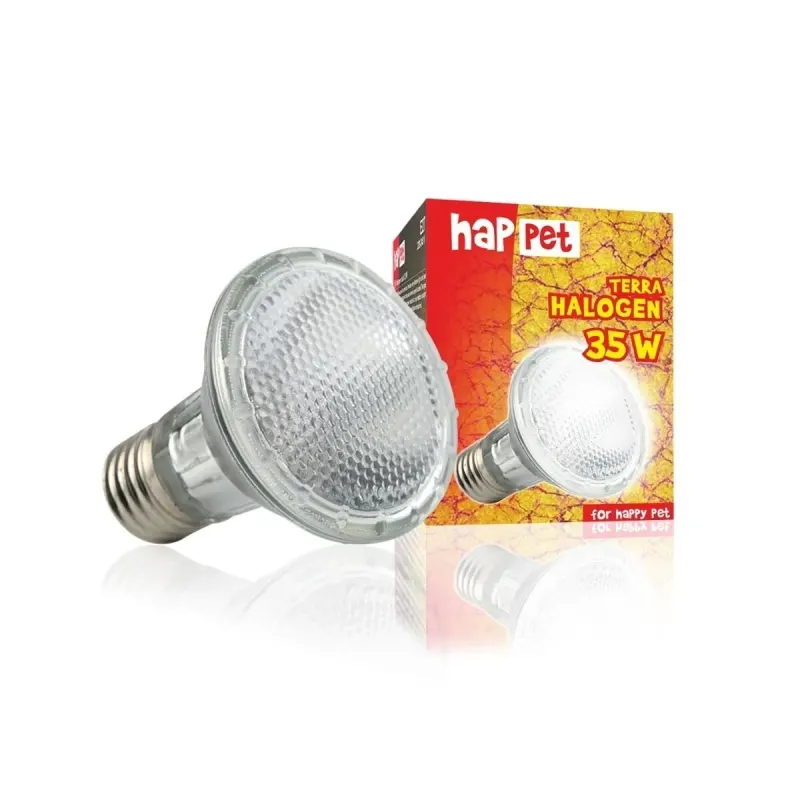 Happet, Bec cu Halogen pentru Terariu, 35W, 6 cm