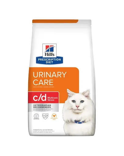 HILL'S Prescription Diet c/d Multicare Stress Dieta veterinara pentru pisici adulte predispuse la stres 3kg