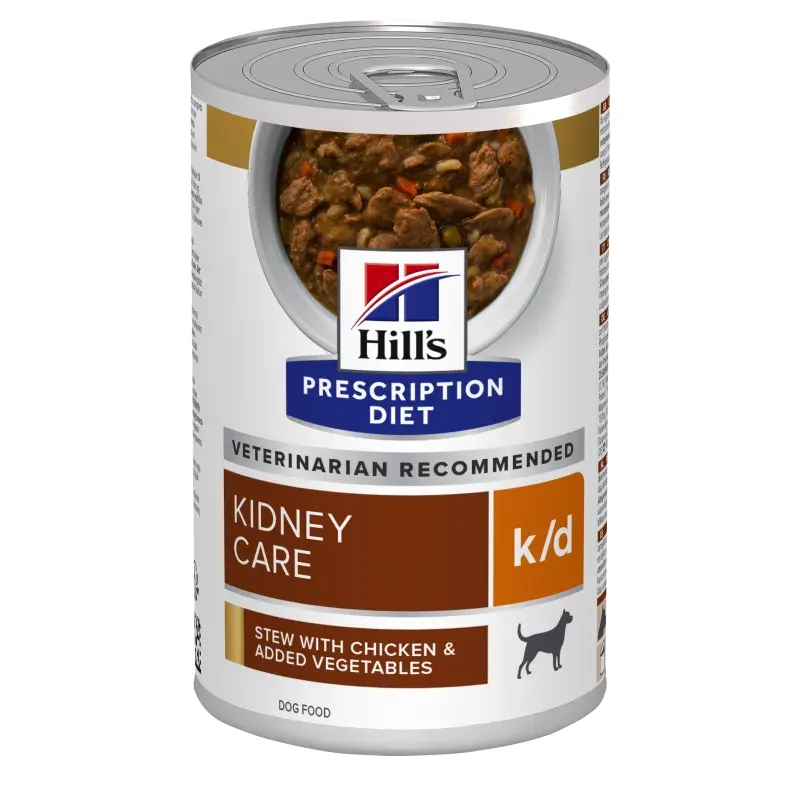 Hill's Prescription Diet Canine K/D Chicken and Vegetable Stew, 354 g