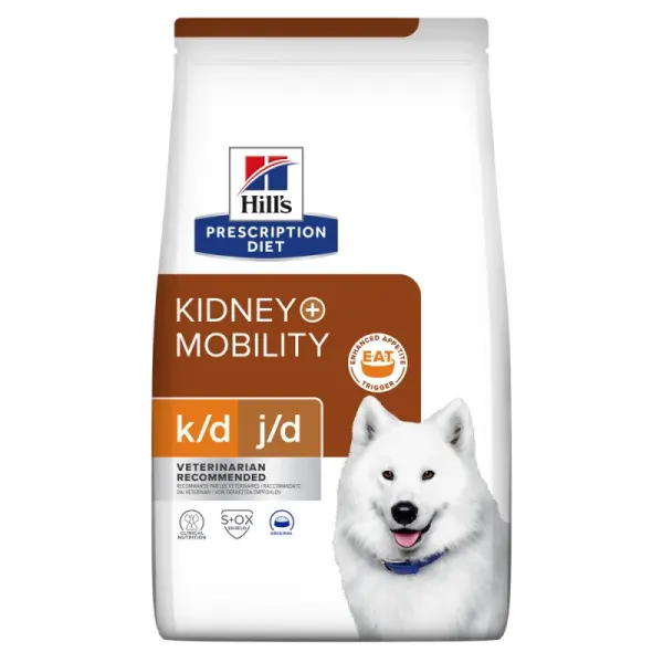 Hill's Prescription Diet Canine K/D plus Mobility, 12 kg