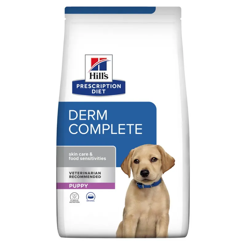 Hills PD CANINE PUPPY DERM COMPLETE 4 KG