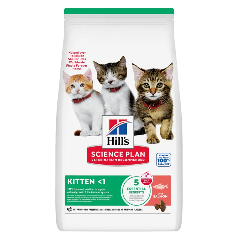 Hills SP FELINE KITTEN SALMON 1.5 KG