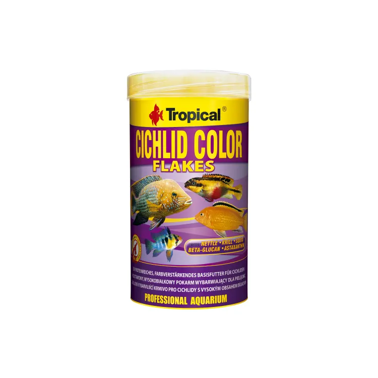 Hrana ciclide Tropical Cichlid Color Flakes 250ml/50gr