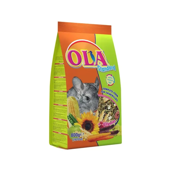 Hrana completa OLA pentru Chinchilla, 800 g