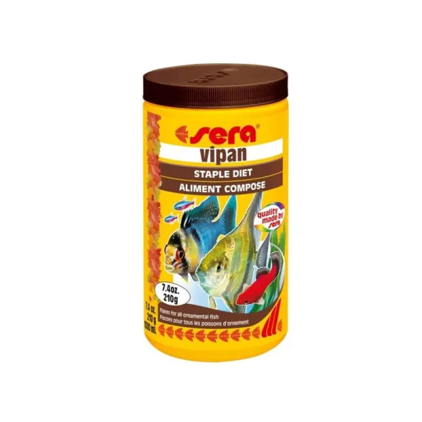 Hrana de baza Sera Vipan Flakes - 250 ml (60g)