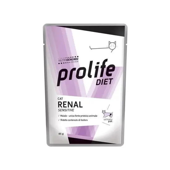 Hrana dietetica pentru pisici Prolife Renal Sensitive 85 gr