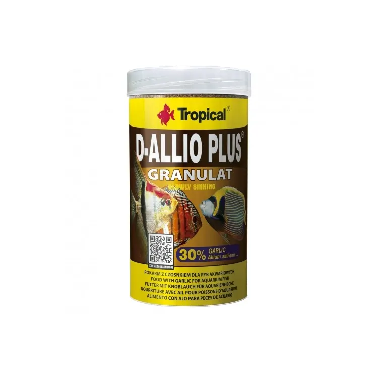 Hrana discusi Tropical D-Allio Plus Granulat 250ml/150gr