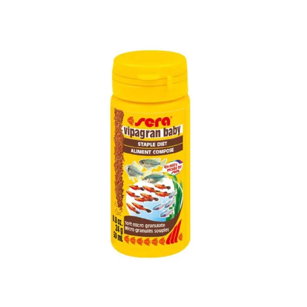 Hrana granule Sera Vipagran Baby - 50 ml