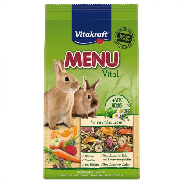Hrana pentru iepuri Vitakraft Meniu 1 kg
