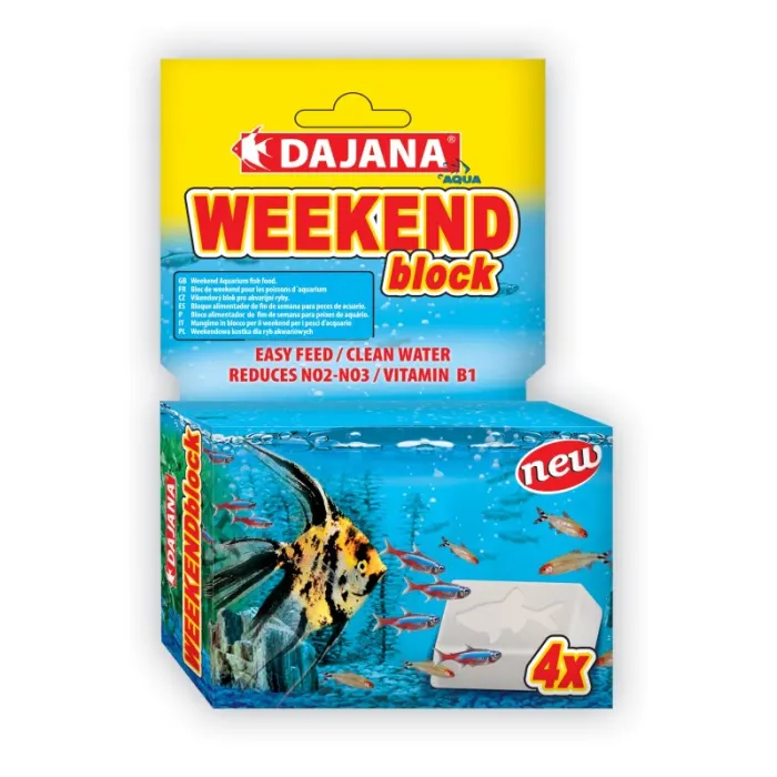 Hrana pentru pesti Weekend Block Dajana 4 buc pachet