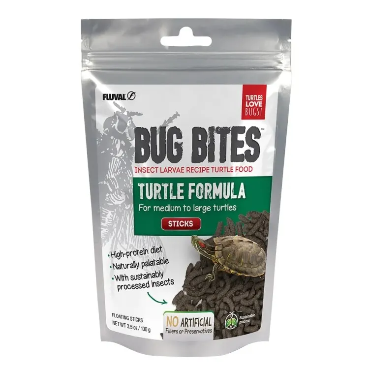 Hrana pentru testoase acvatice Fluval Bug Bites Turtle Sticks 100g