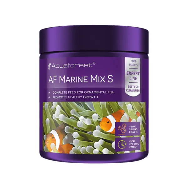 Hrana pesti carnivori Aquaforest AF Marine Mix S 120g