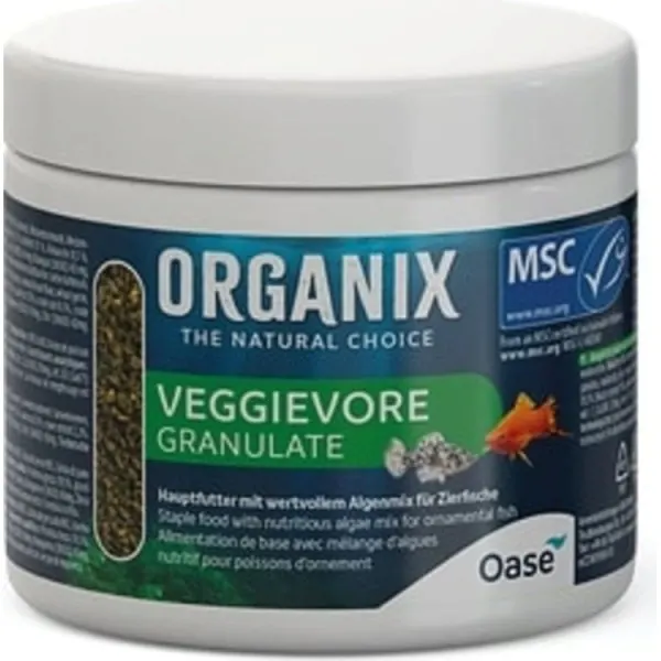 Hrana pesti ORGANIX Veggievore Granulate 175 ml MSC