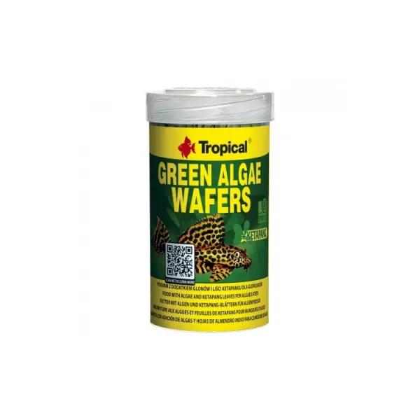 Hrana pesti sanitari Tropical Green Algae Wafers 100ml/45gr