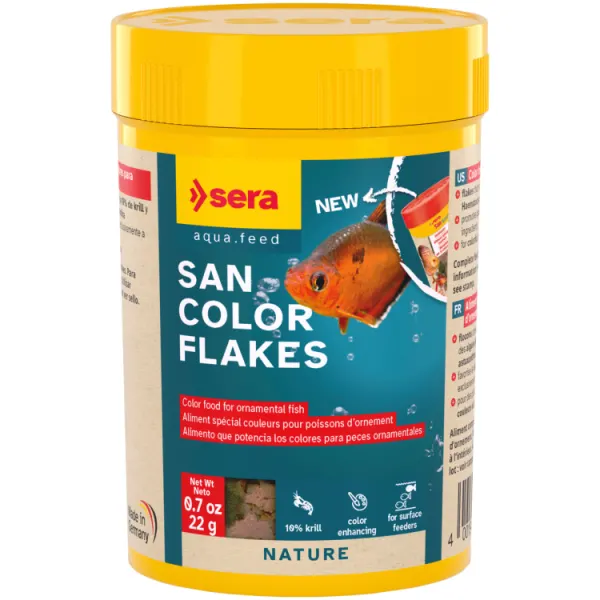 Hrana pesti Sera San Color Flakes 100ml/22gr