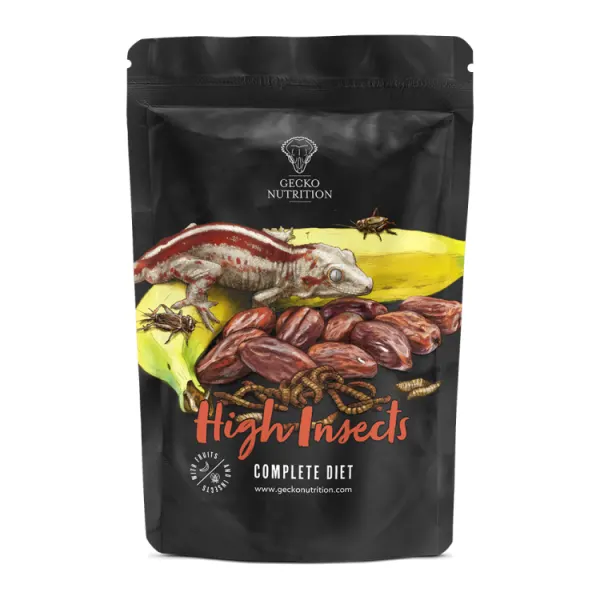 Hrana reptile Gecko Nutrition High Insects 50g