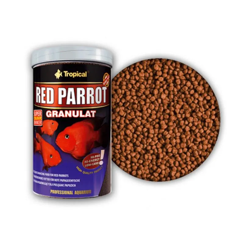 Hrana Tropical Red Parrot Granulat 250ml