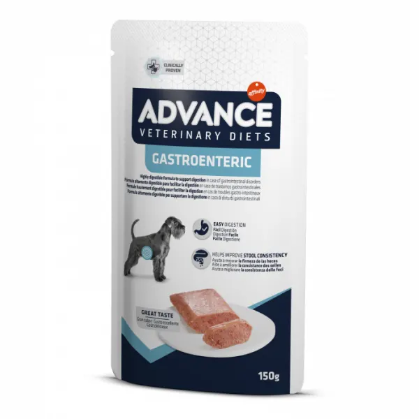 Hrana umeda caini Advance Gastroenteric - plic 1x150 g