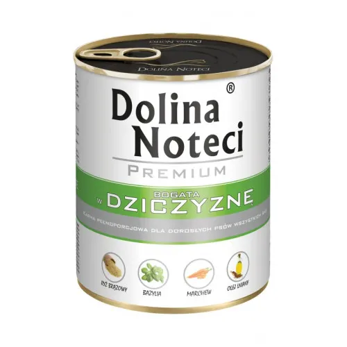 Hrana umeda pentru caini Dolina Noteci Vanat 800 g