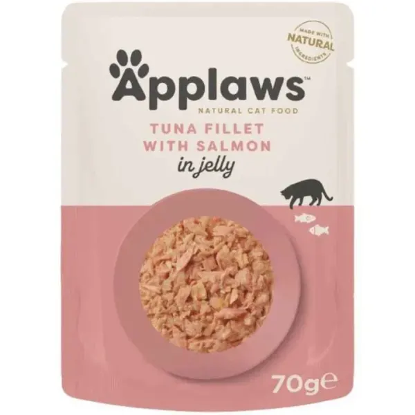 Hrana umeda pentru pisici Applaws File Ton  Somon 70 gr