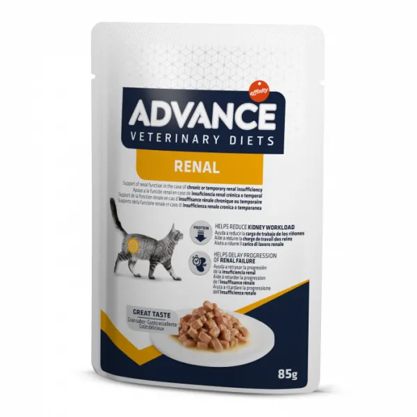 Hrana umeda pisici Advance Renal - plic 1x85 g