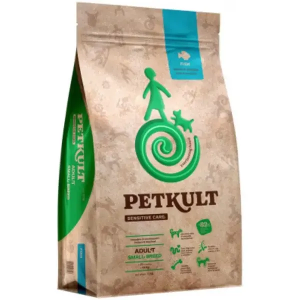 Hrana Uscata Caini, Petkult Sensitive Adult Small Peste, 1 kg