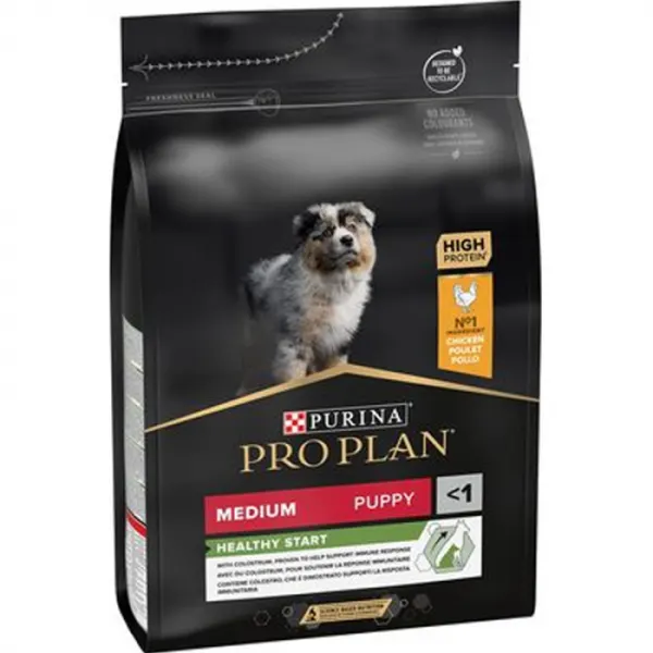 Hrana uscata pentru caini Pro Plan Medium Puppy cu pui 3 kg