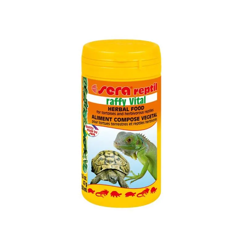 Hrana vegetala testoase Sera Raffy Vital - 250 ml