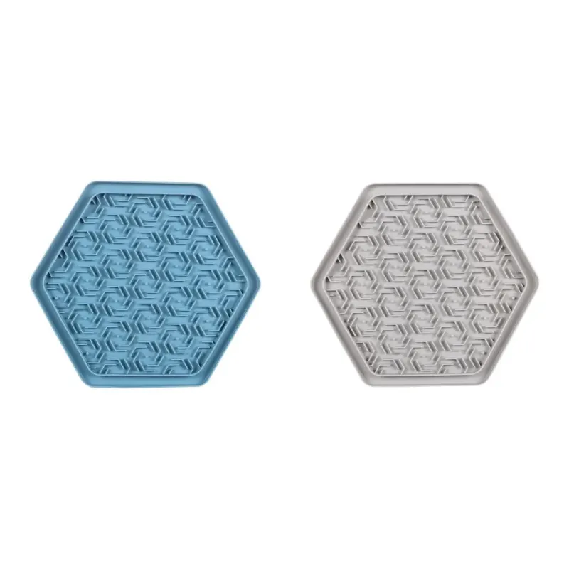 Hranitor Interactiv Lick Pad Jelly Blue/ Grey 24x21 CM