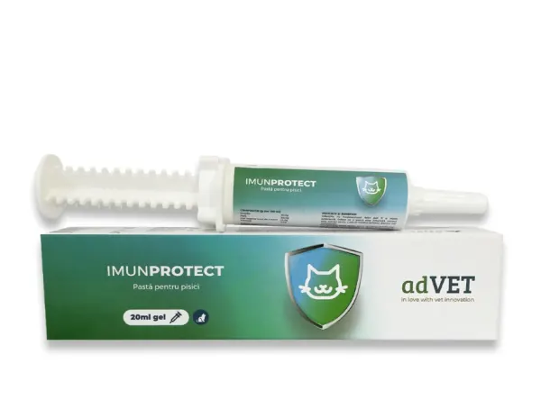 Imunprotect – pasta pentru pisici, seringa gradata x 20 ml