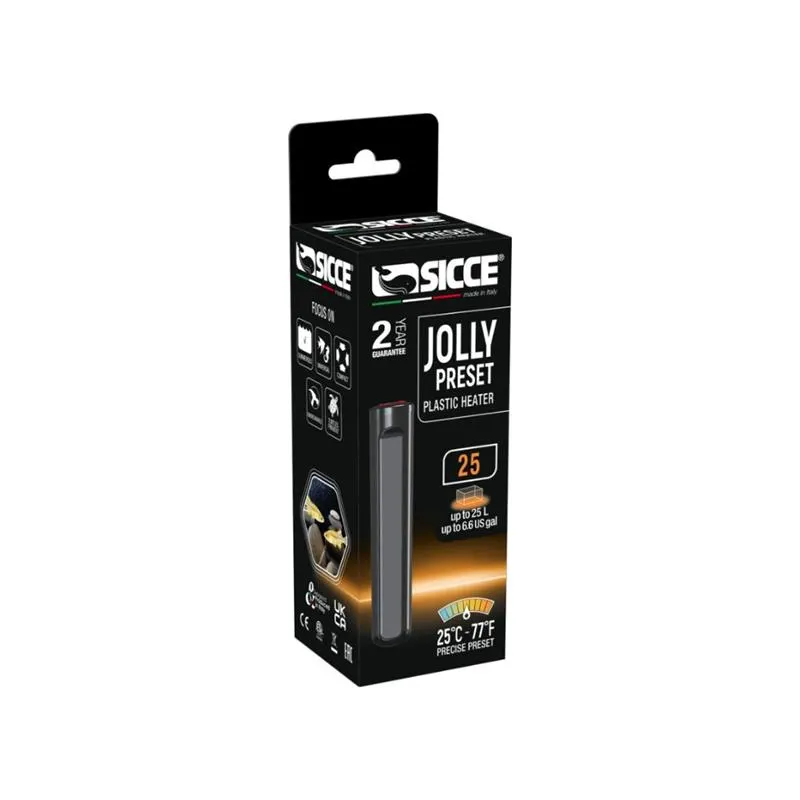 Incalzitor Sicce Jolly 25W Preset 25 grade