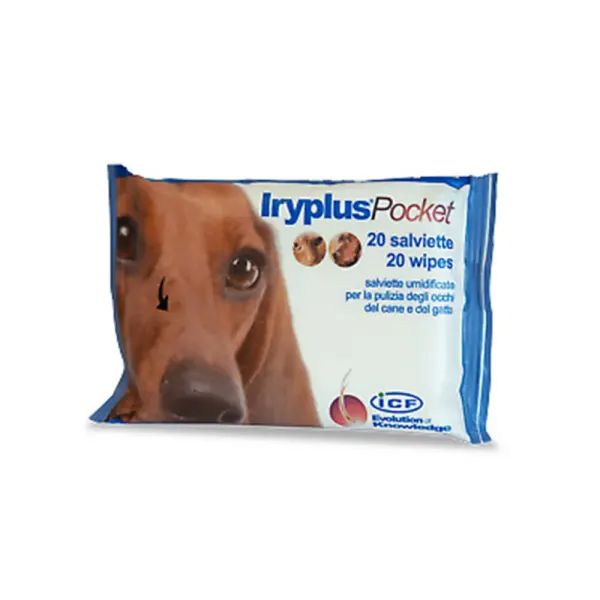 Iryplus Wipes-Pocket, 20 Servetele Umede
