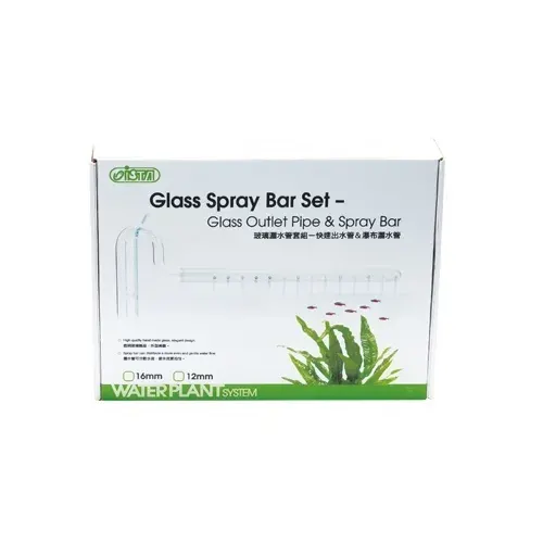 ISTA - Spray bar sticla, set - Glass Outlet Pipe & Spray Bar 12 mm