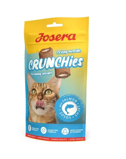 JOSERA Crunchies with Salmon 60 g recompense cu somon pentru pisici