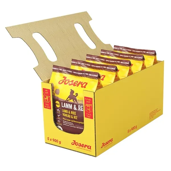 Josera Lamb & Rice, 5x900 g
