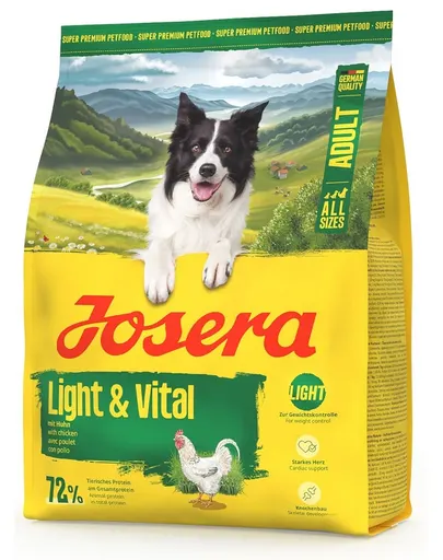 JOSERA Light Vital 900g hrană câini controlul greutății
