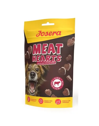 JOSERA Meat Hearts Beef recompense dresaj cu vita 70g