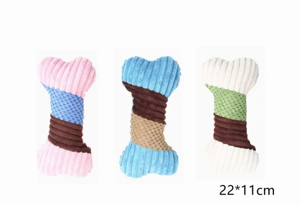 ​Jucărie Engros Plus pentru Câini, Formă Os, model 1586