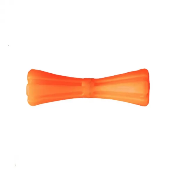 Jucarie in forma de Gantera din cauciuc termoplastic, multicolor, 8 cm