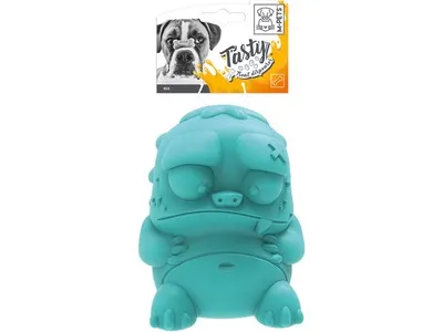 Jucarie pentru caini Rex cu dispenser de recompense M-PETS, albastru