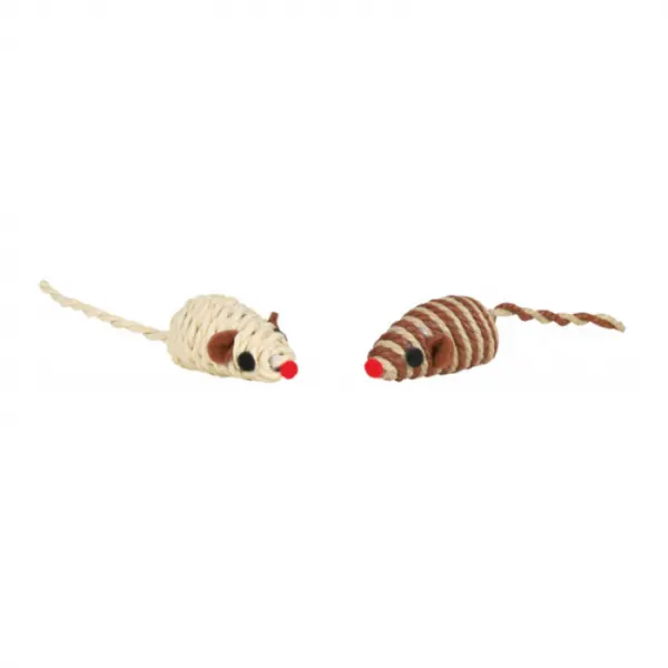 Jucarie pentru pisici Trixie Soarece  Sisal 5 cm