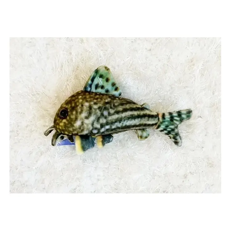 Jucarie plus GreenPleco peste Corydoras Sterbai cu ventuza 15cm