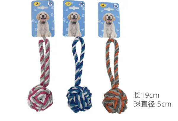 Jucării Engros Canine din Funie Bumbac, model 2434