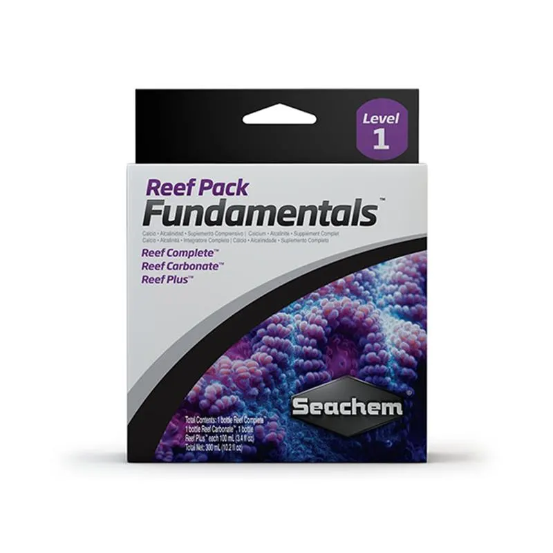Kit aditivi Seachem Reef Pack Fundamentals